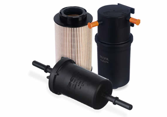 O filtro de combustível liga o tanque de combustível ao motor e é classificado como item de segurança. Sua função é não permitir falhas no fornecimento de combustível ao motor para que não ocorra a interrupção do seu funcionamento.